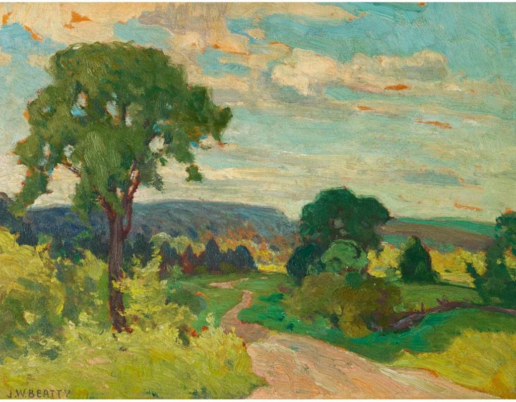 John William (J.W.) Beatty (1869-1941) - Cloud Shadows, Port Hope