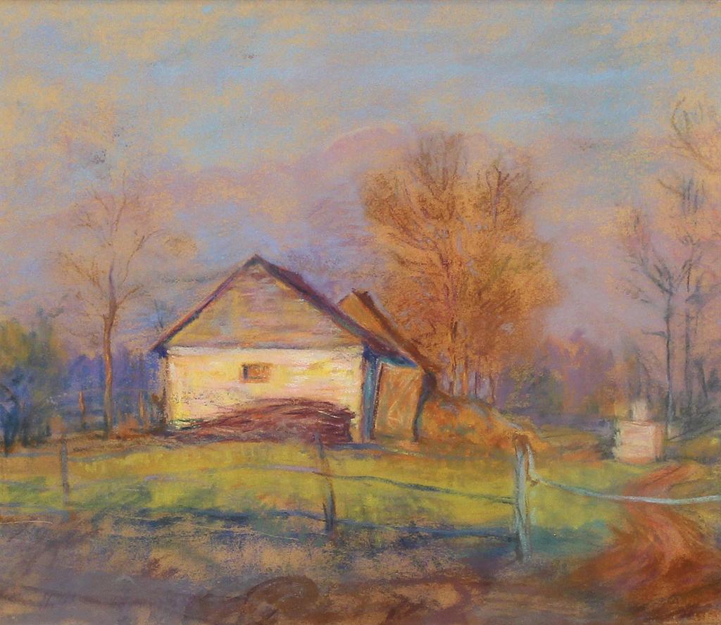 Nicholas (Nickola) de Grandmaison (1892-1978) - Manitoba Farm; 1948