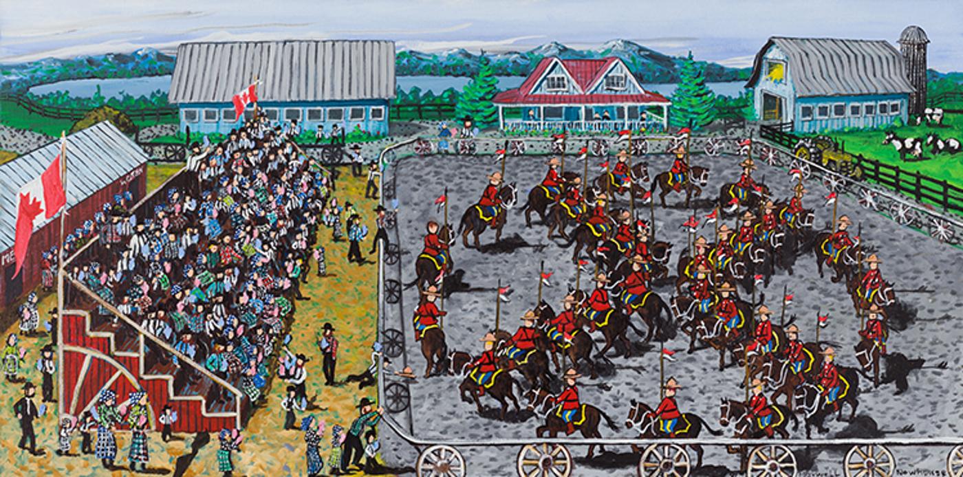 Maxwell Allen Newhouse (1947) - RCMP Musical Ride