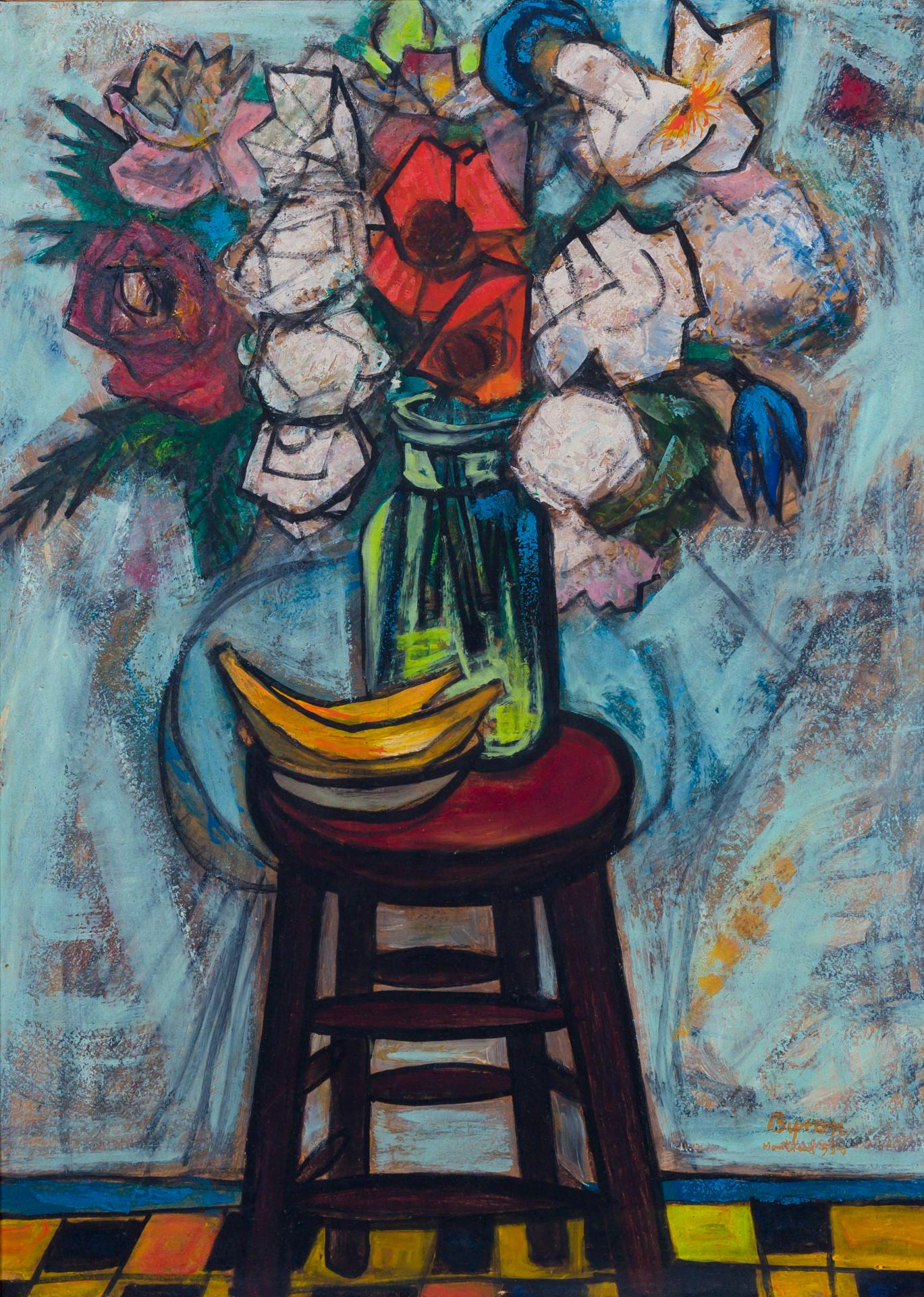 Byron Randall - Bananas & Poppies, 1955