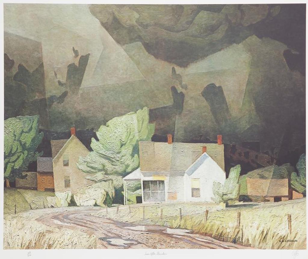 Alfred Joseph (A.J.) Casson (1898-1992) - Sun After Thunder