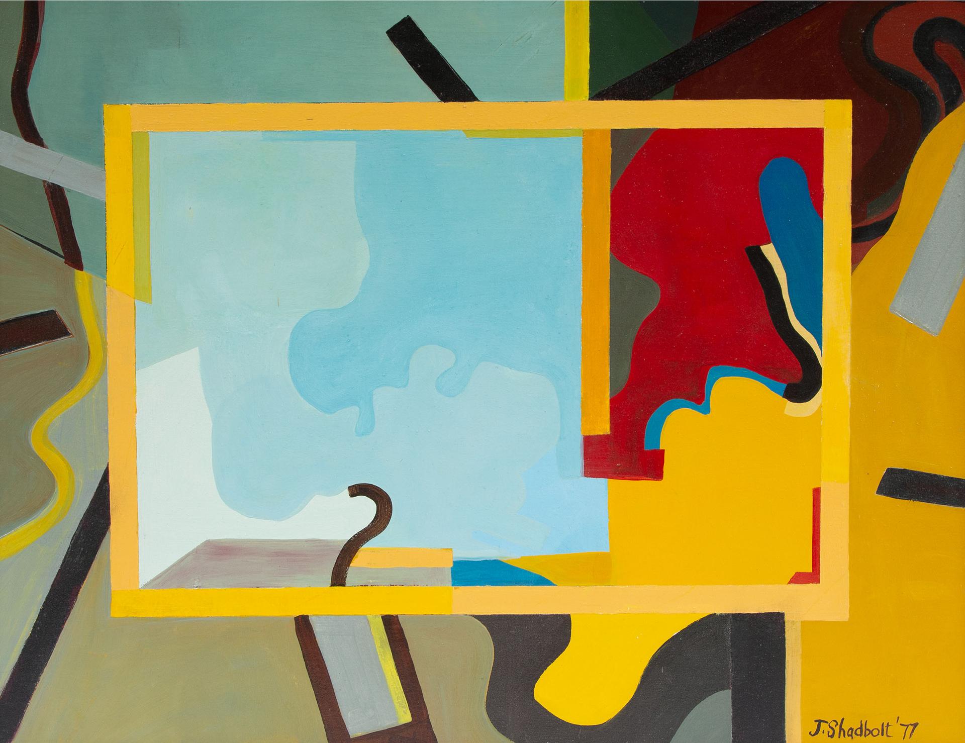 Jack Leaonard Shadbolt (1909-1998) - WINDOW, 1977