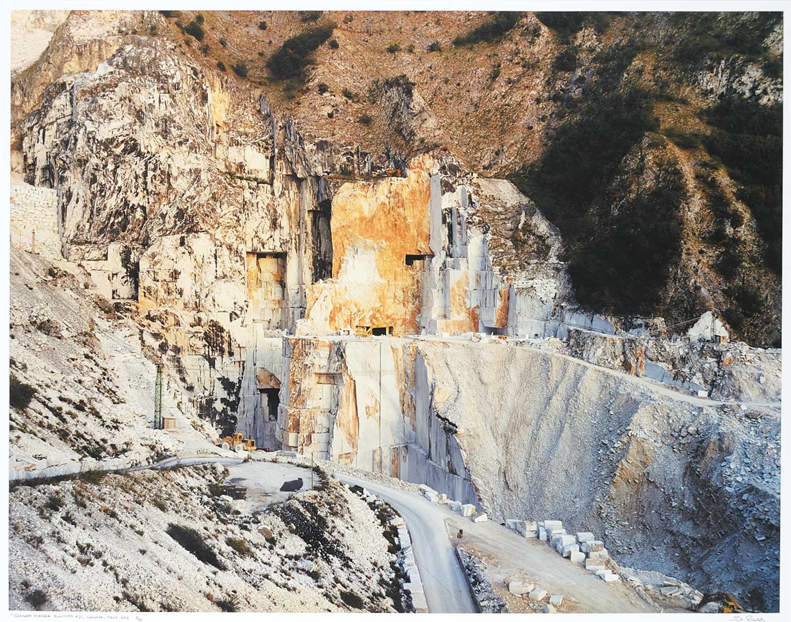 Edward Burtynsky (1955) - Carrara Marble Quarries #31, Carrara, Italy #2/10