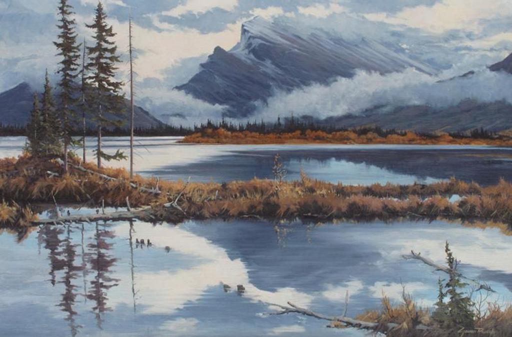 Gordon Kenneth Rauch (1929-2007) - Morning Mood, Mt. Rundle