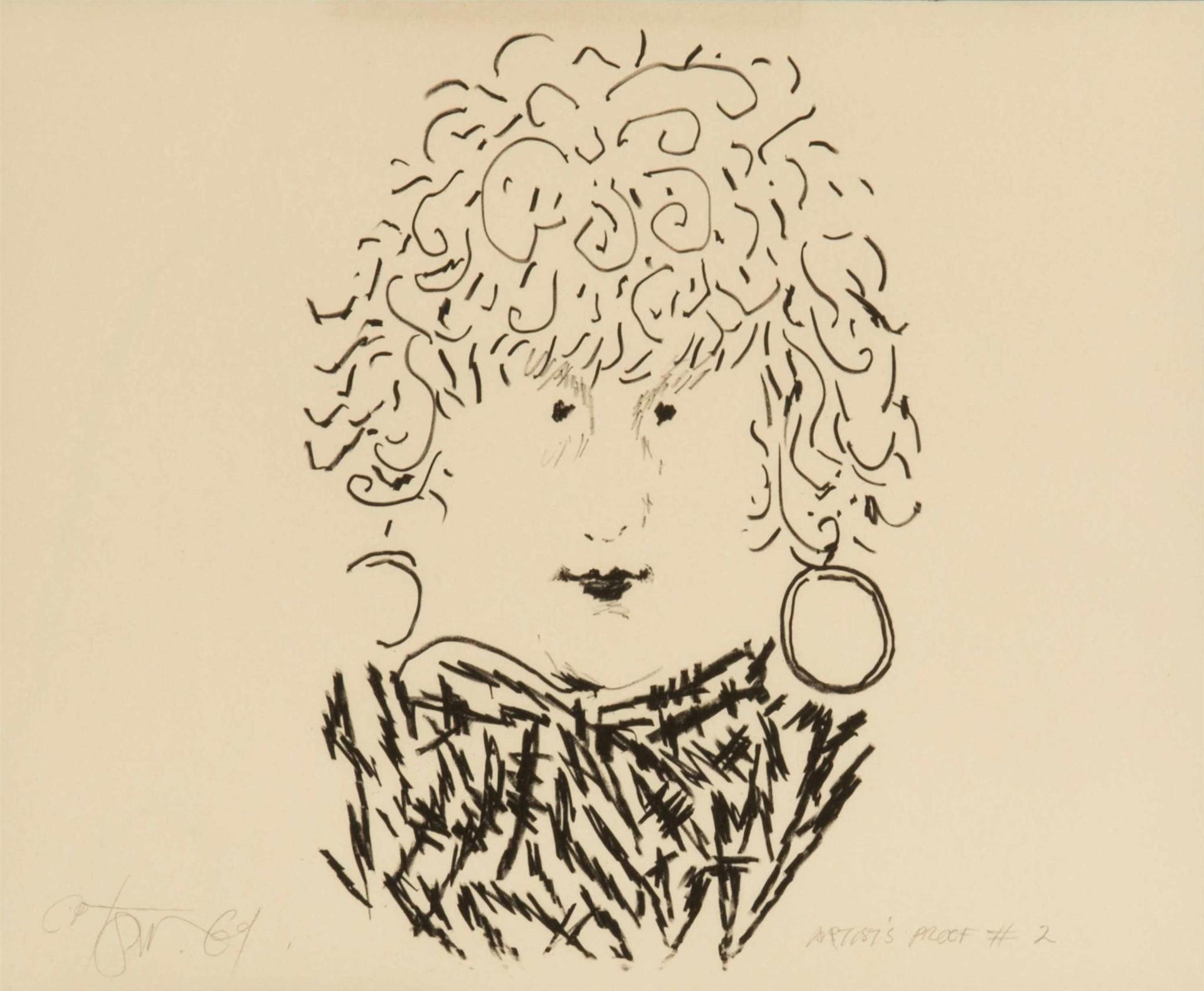 Harold Barling Town (1924-1990) - Curly Bird (1969)