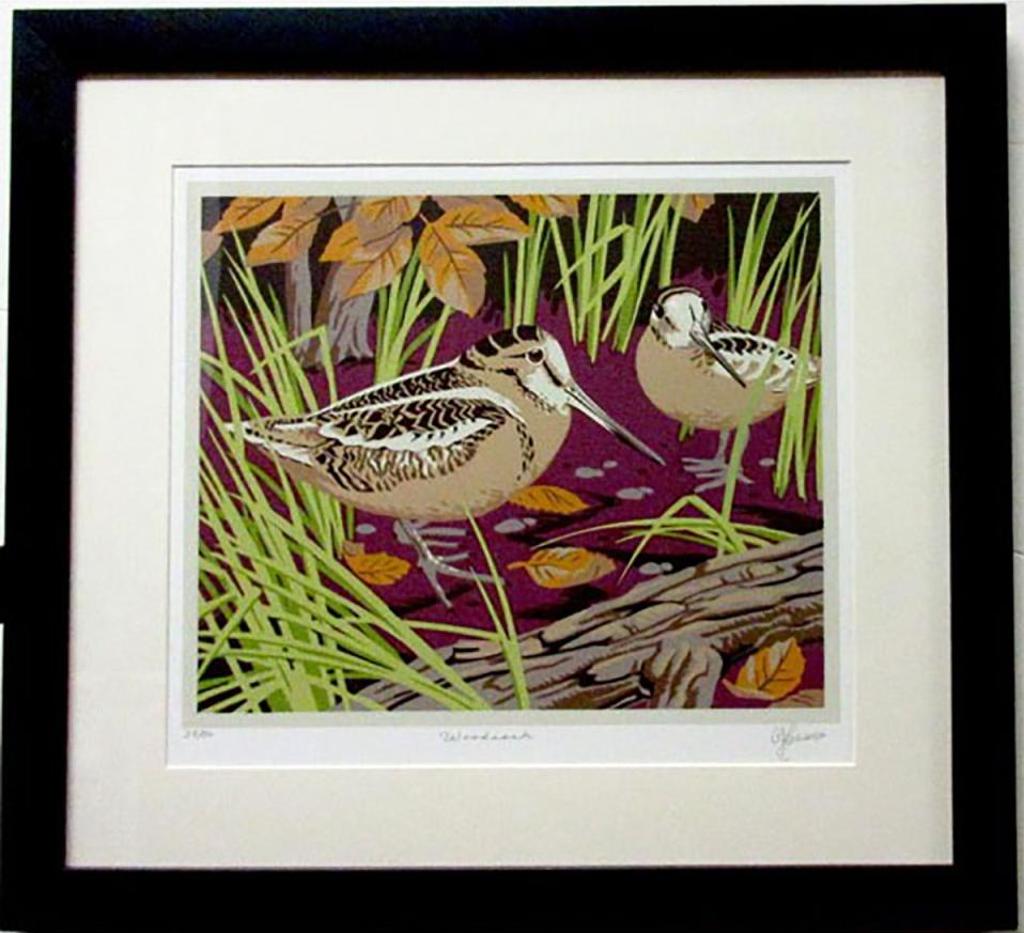 Alfred Joseph (A.J.) Casson (1898-1992) - Woodcock