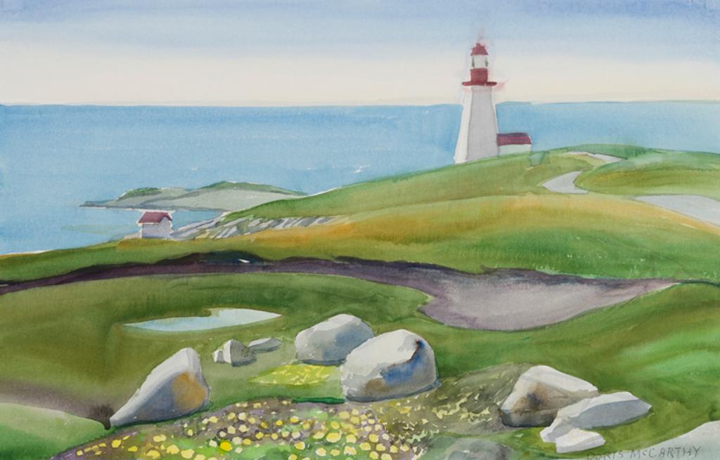 Doris Jean McCarthy (1910-2010) - Lighthouse at Port au Choix