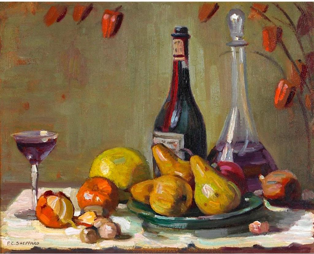 Peter Clapham (P.C.) Sheppard (1882-1965) - Wine And Fruit