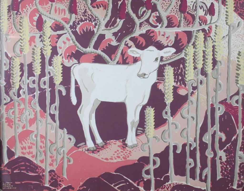 Rody Kenny Hammond Courtice (1895-1973) - White Calf
