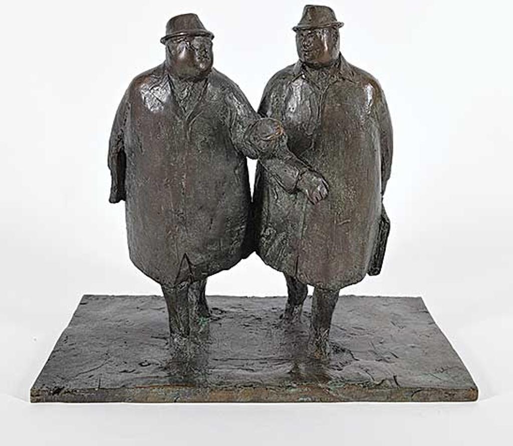 William Hodd (Bill) McElcheran (1927-1999) - Two Businessmen #AP 3/3