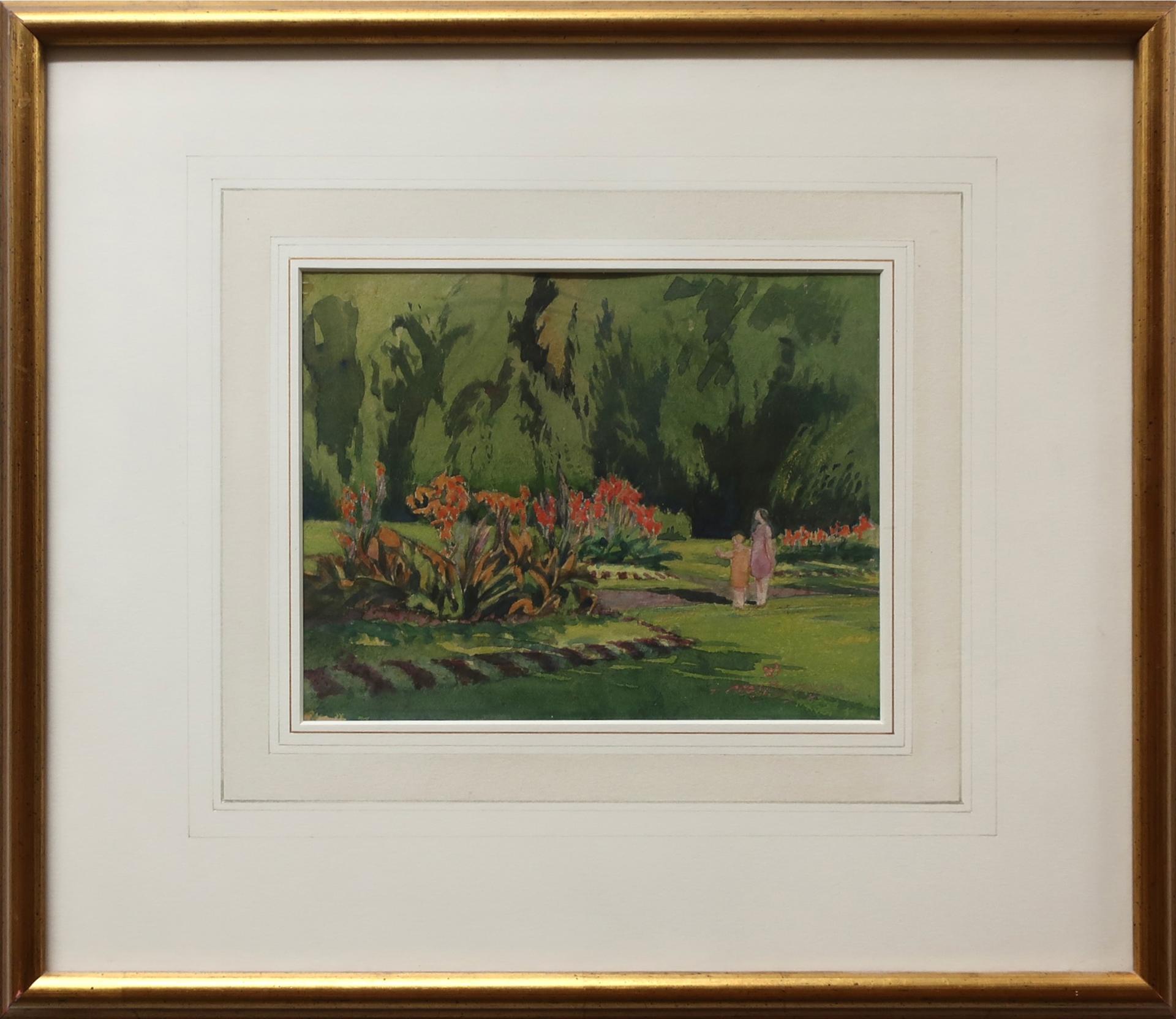James Jerris Blomfield (1872-1951) - A City Park, Toronto (High Park Hillside Garden)