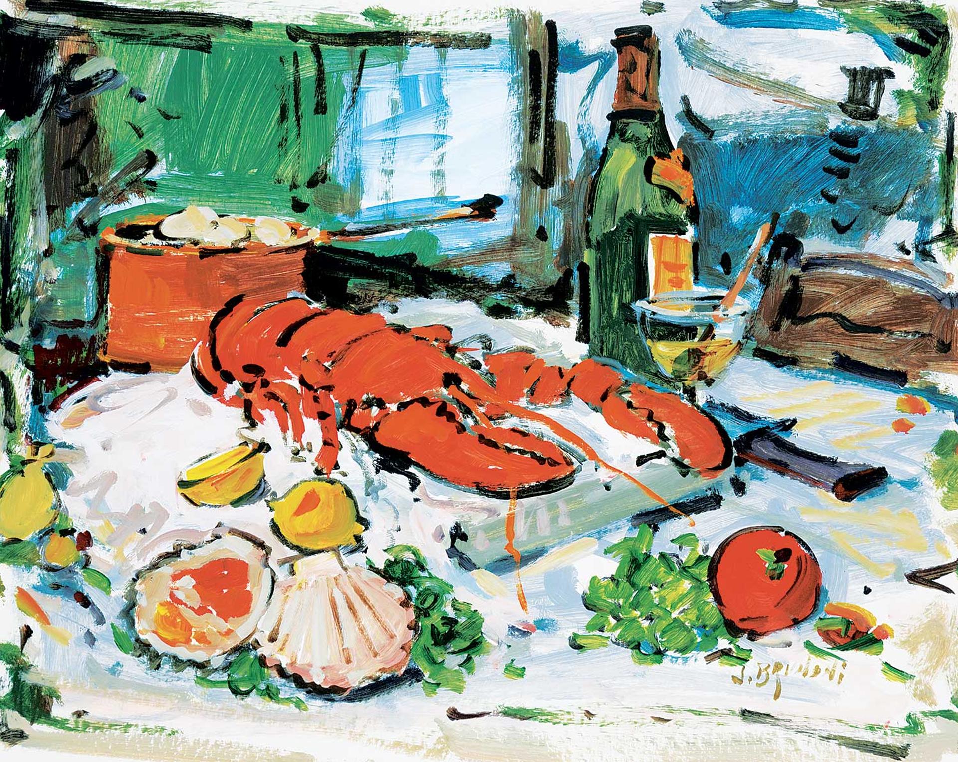 Serge Brunoni (1938-2020) - Untitled - Decadent Delights Still Life