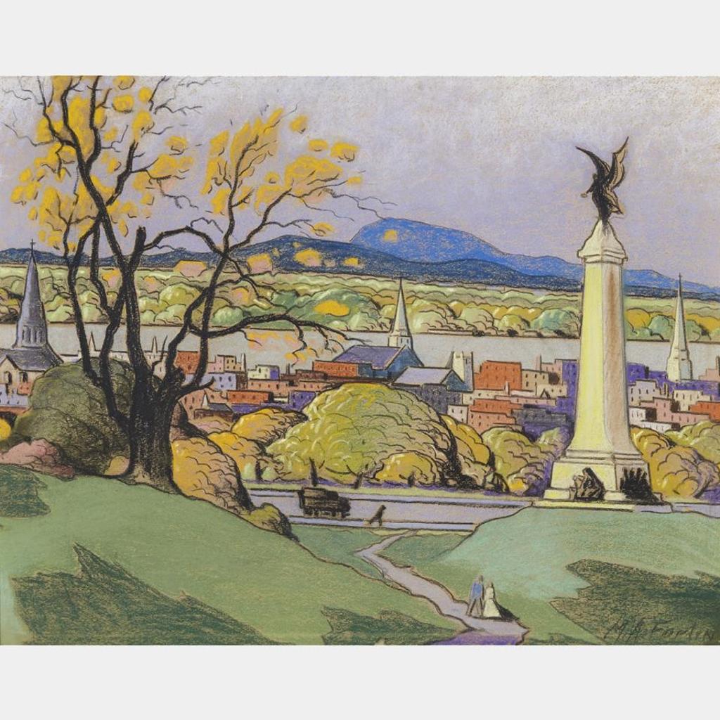 Marc-Aurèle Fortin (1888-1970) - Vue Du Mt-Royal