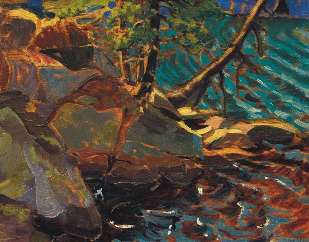 Doris Jean McCarthy (1910-2010) - Sun Magic (North Lake, Haliburton)