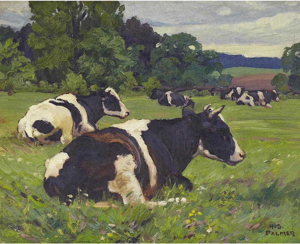 Herbert Sidney Palmer (1881-1970) - A Grey Morning In June