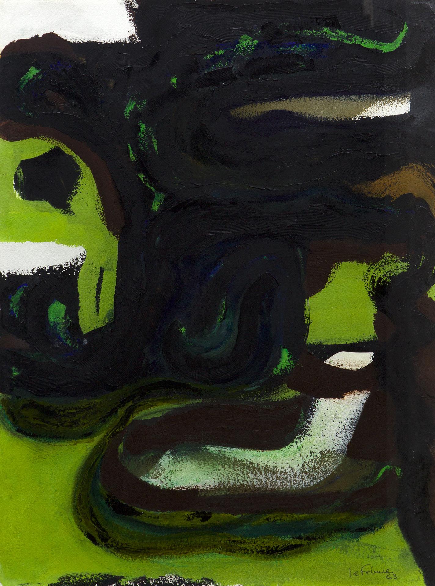 Jean LeFébure (1930-2013) - Sans titre / Untitled, 1963