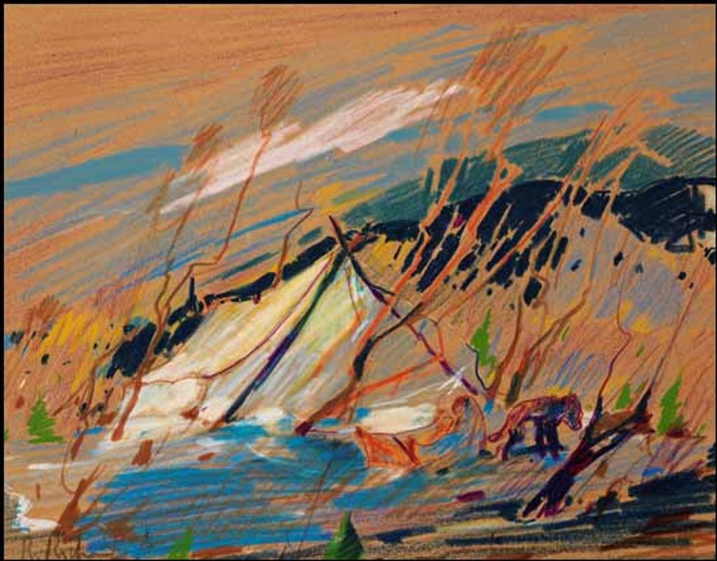 René Jean Richard (1895-1982) - Campement