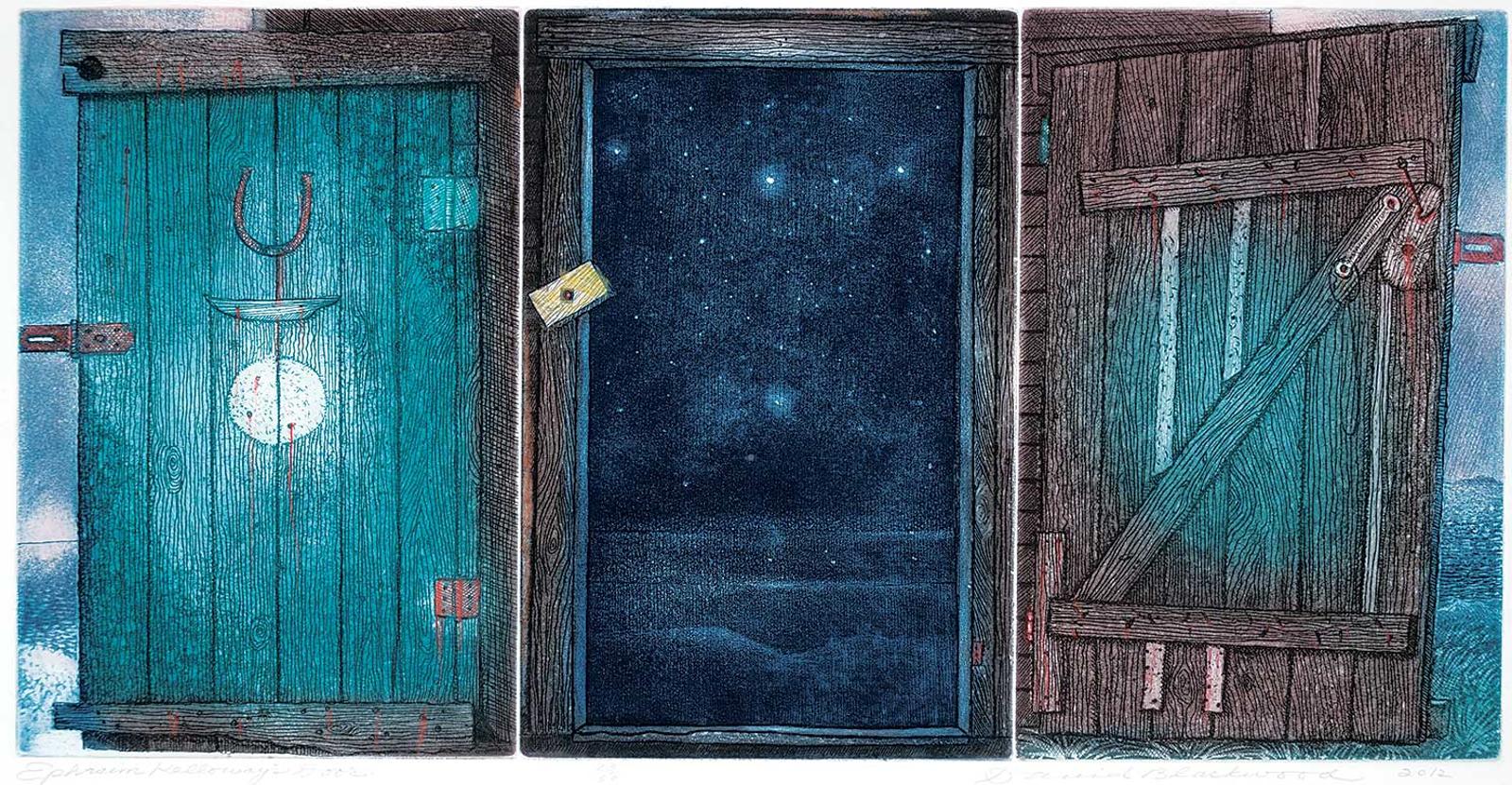 David Lloyd Blackwood (1941-2022) - Ephraim Kelloway's Door #23/50