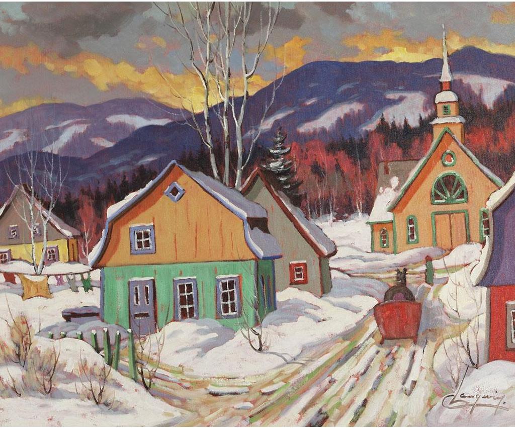Claude Langevin (1942-2024) - Devant L’Eglise