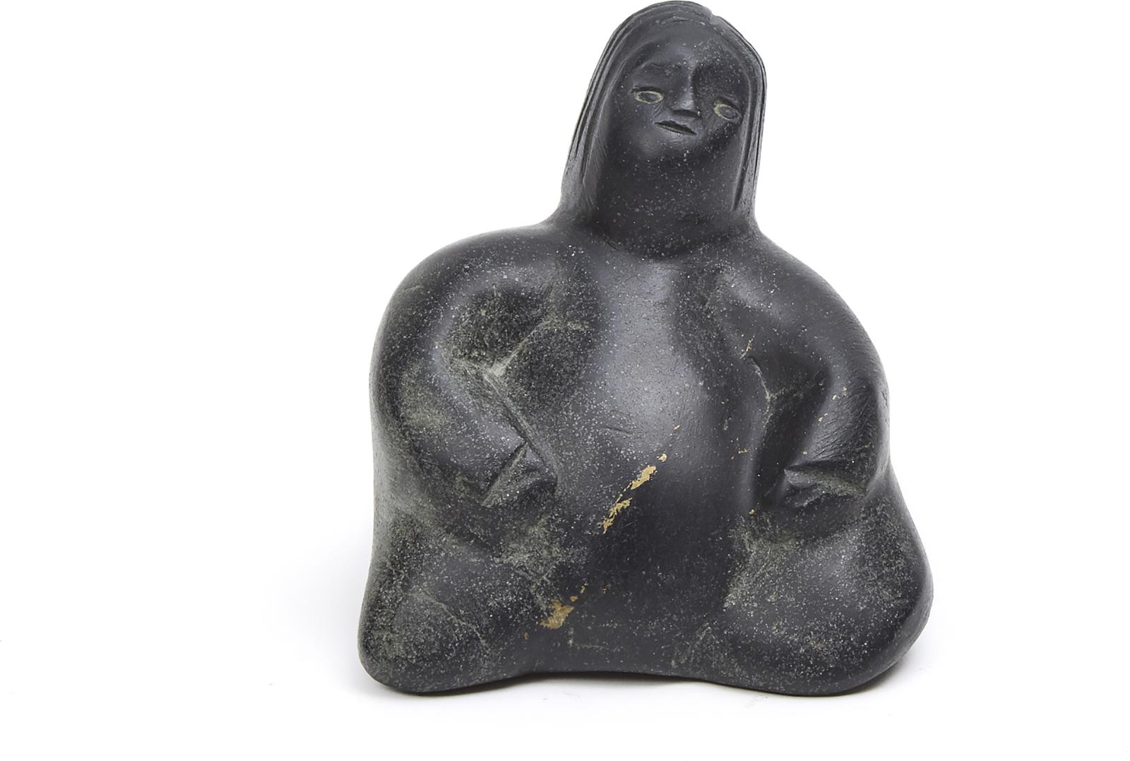 Camille Manngilik Iquliq (1962-2005) - Seated Woman