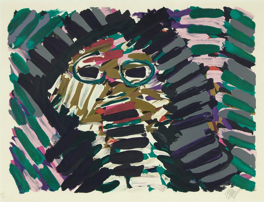 Karel Appel (1921-2006) - Street Kitten
