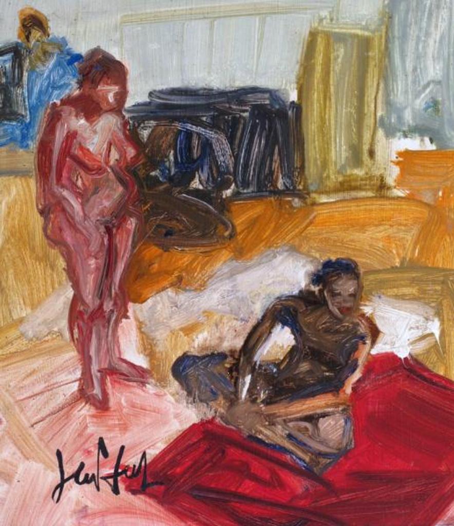 Gen Paul (1895-1975) - Models In The Studio