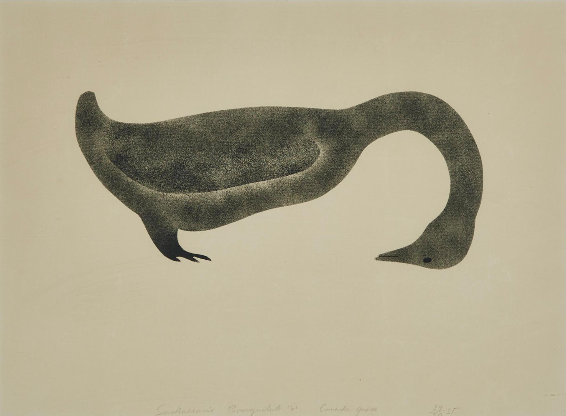 Sakiriasie Kinappa Nappatu (1928) - Canada Goose