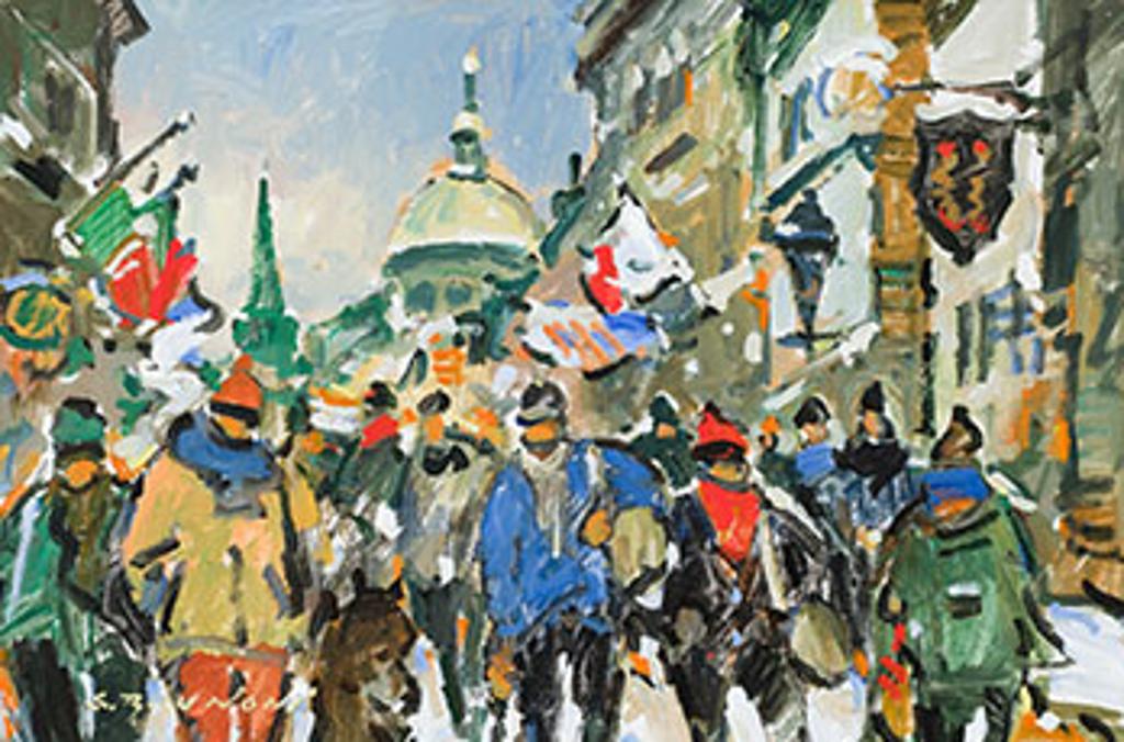 Serge Brunoni (1938-2020) - Montreal, Rue St. Paul