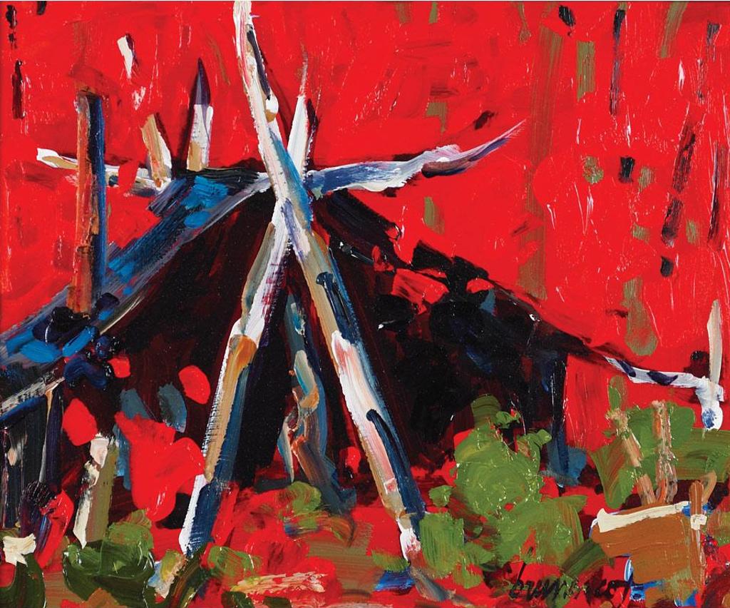 Bruno Cote (1940-2010) - La Tente Du Shaman