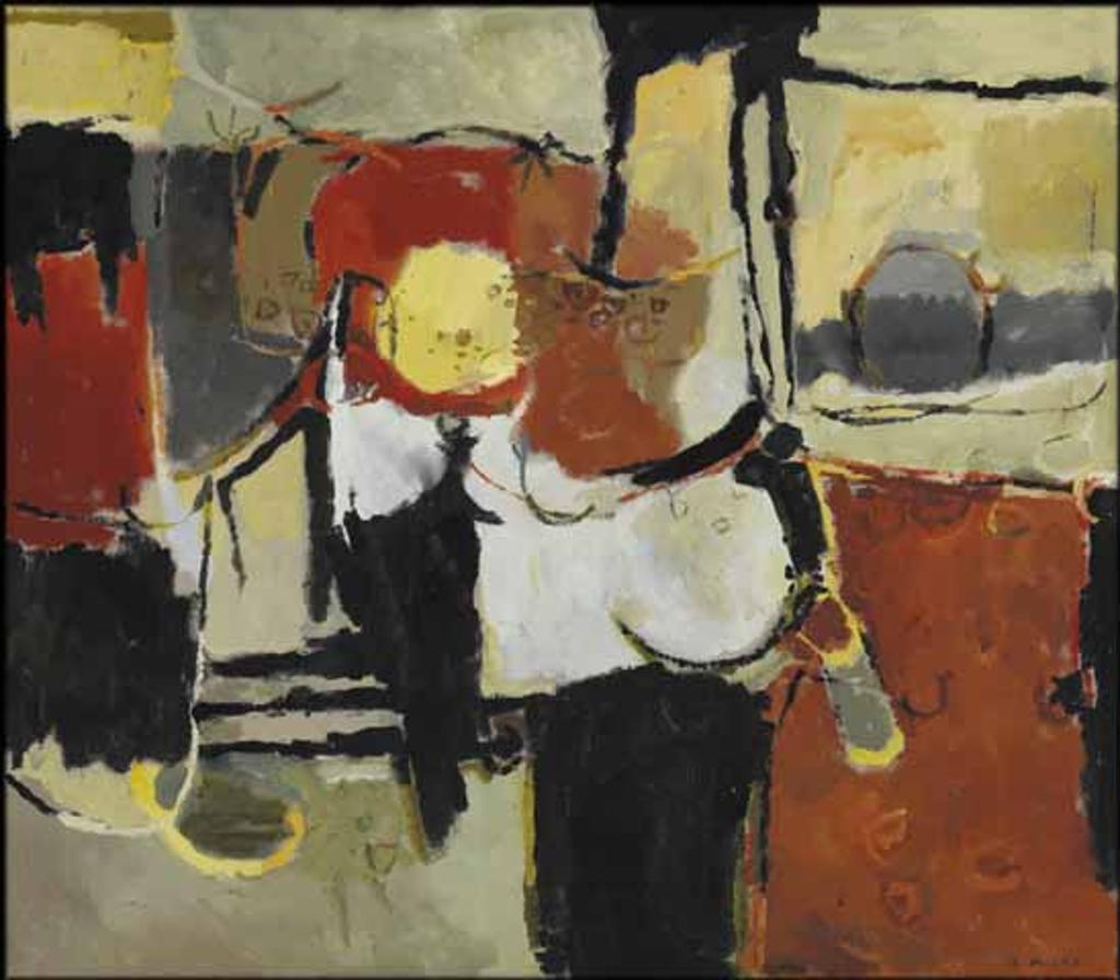 Gordon Applebee Smith (1919-2020) - Still Life with Red and Black