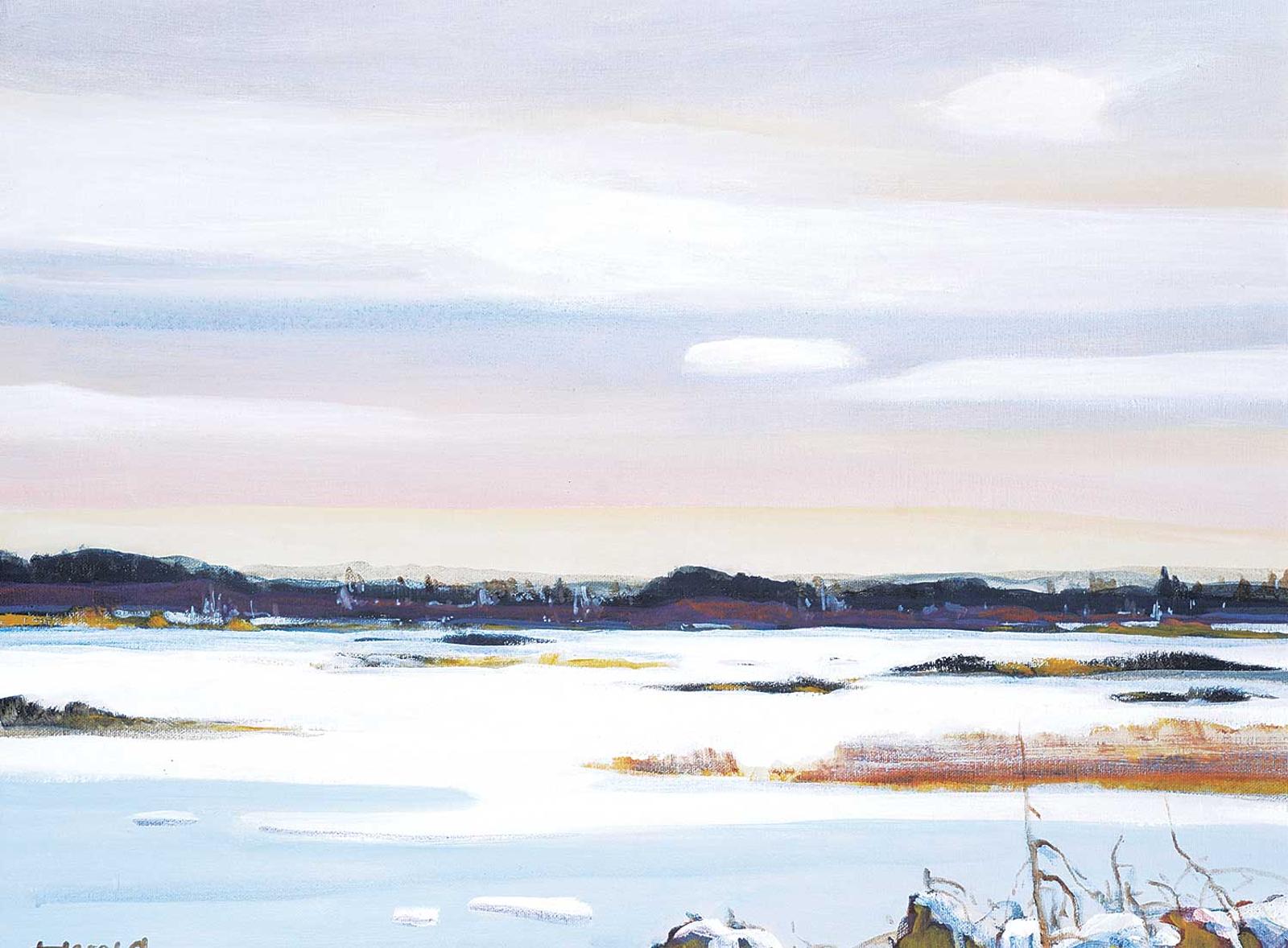 Hans Herold (1925-2011) - Frozen Swamp