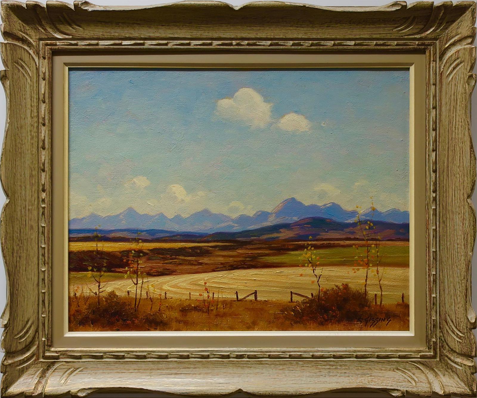 Roland Gissing (1895-1967) - Near Pincher Creek