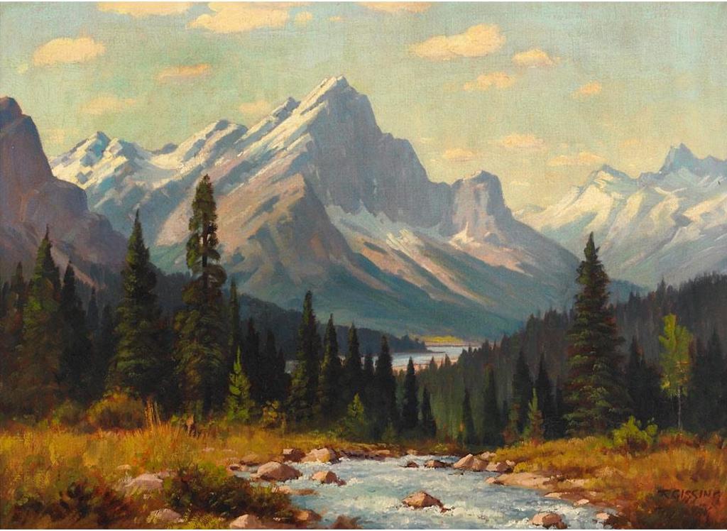 Roland Gissing (1895-1967) - Mountain Landscape