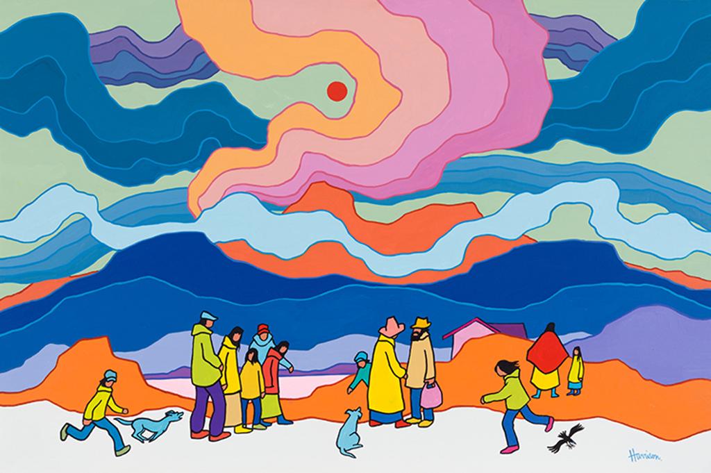 Ted Harrison (1926-2015) - Yukon Gossip