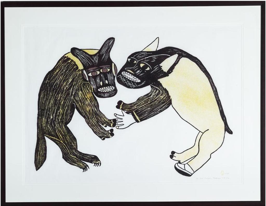 Simon Tookoome (1934-2010) - The Kind Animals