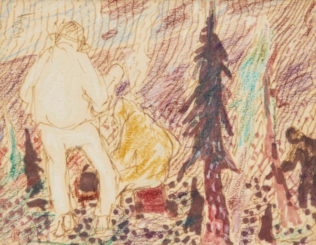René Jean Richard (1895-1982) - Trappeurs