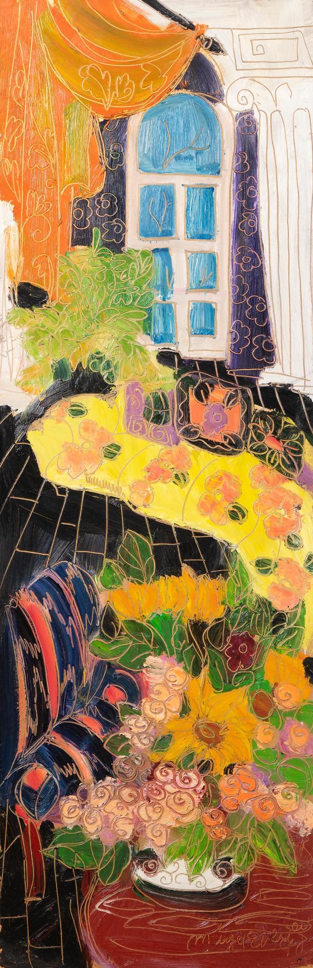 Maya Eventov (1964) - Floral Interior