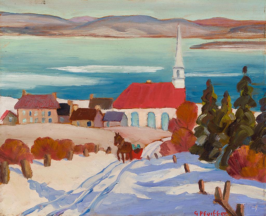 Gordon Edward Pfeiffer (1899-1983) - St. Fidele Near St. Simeon