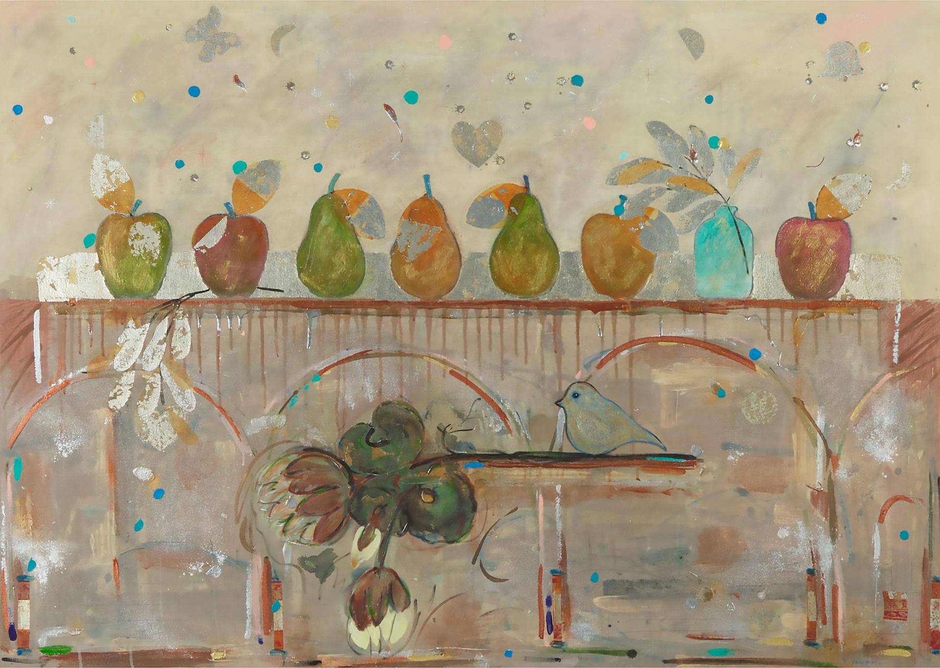 Yolanda Van Dyck (1948) - The Chime From A Temple, 1999