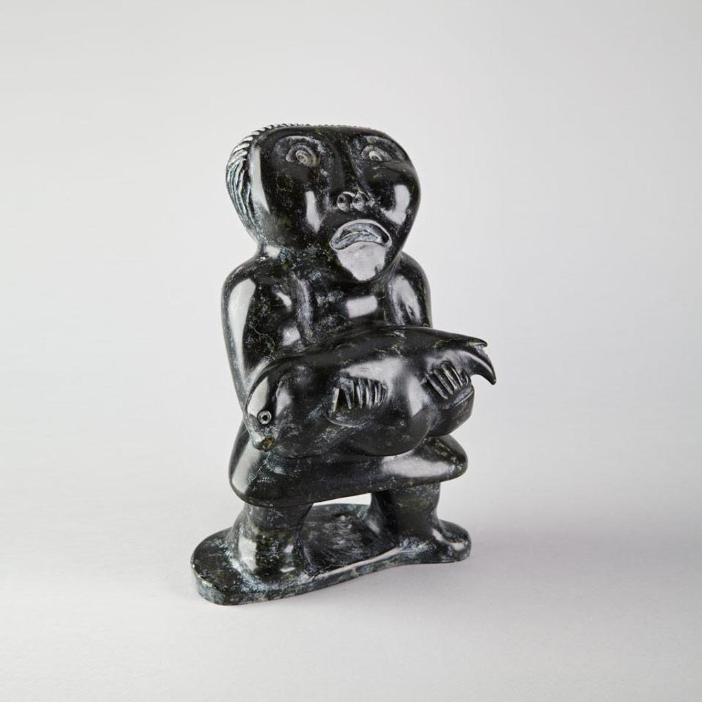 Samuel Nahaulaituq (1923-1999) - Man With Seal