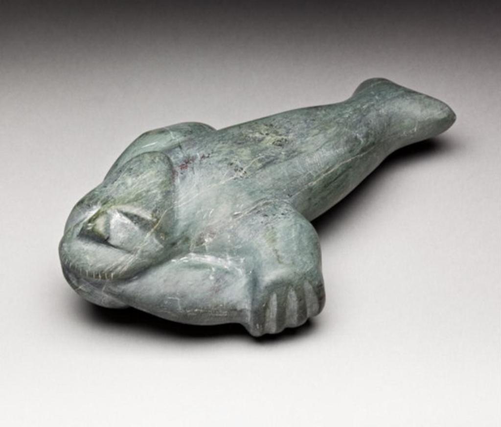 Barnabus Arnasungaaq (1924-2017) - Sedna eating a fish