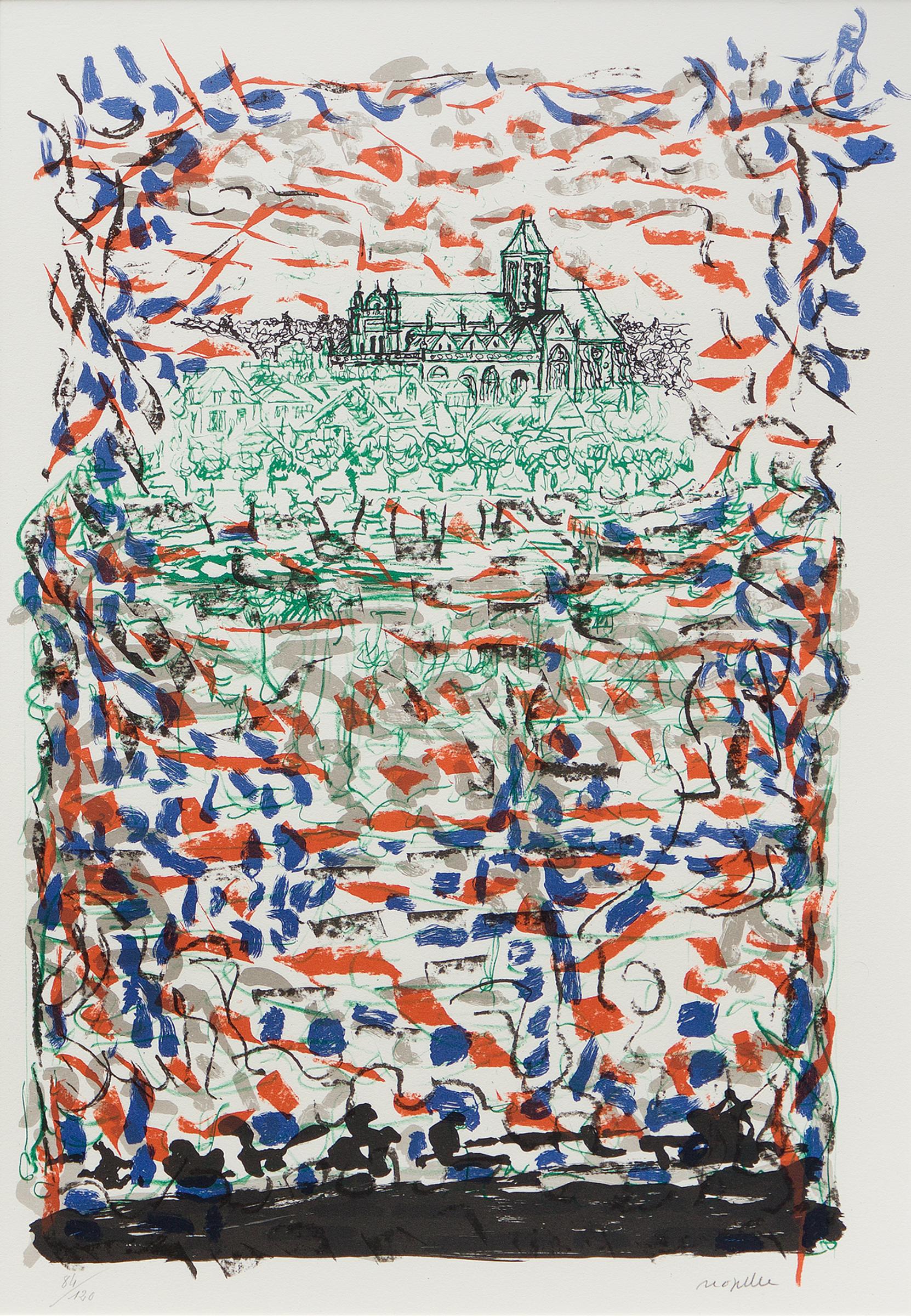 Jean-Paul Riopelle (1923-2002) - Vétheuil, 1970