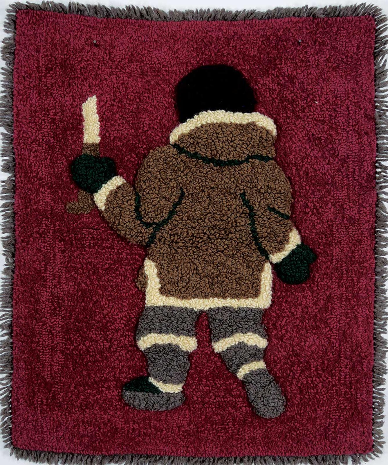 Akilriaq - Untitled - Hunter Hooked Rug