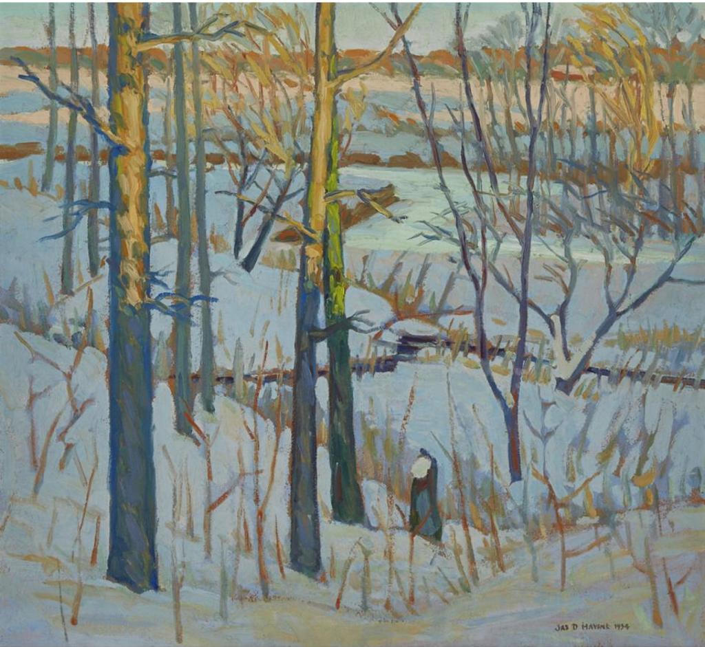 James Dexter Havens (1900-1960) - Late Light, 1934