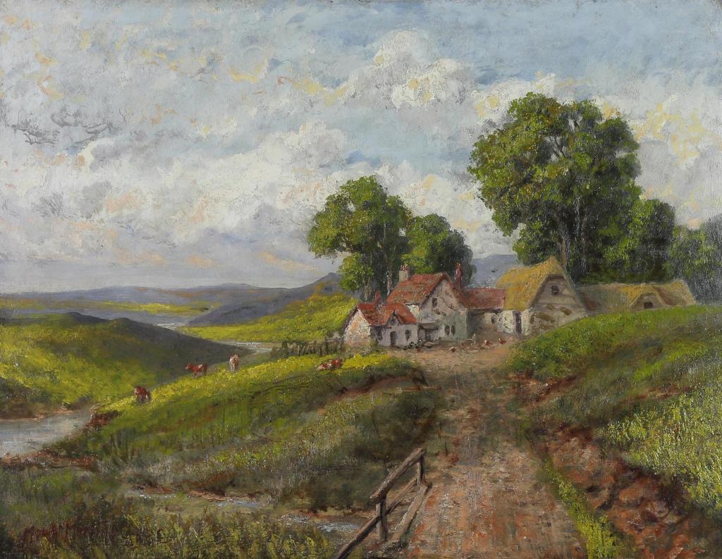 Thomas Mower Martin (1838-1934) - In South Devon