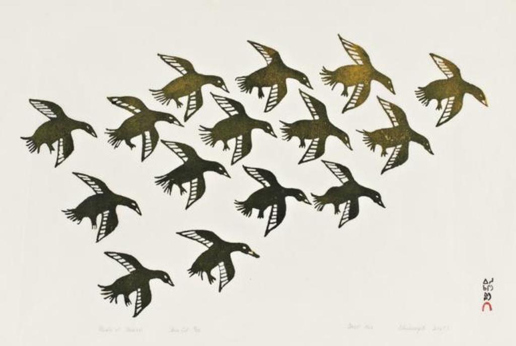 Ishuhungitok Pootoogook (1939) - Untitled