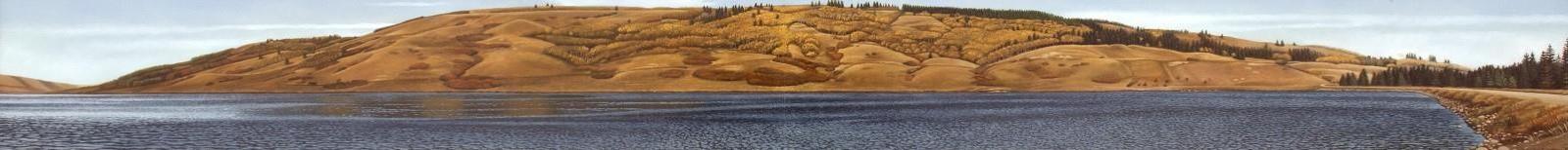 Joice M. Hall (1943) - Reesor Lake I (#5 Cypress Hill Series); 1994
