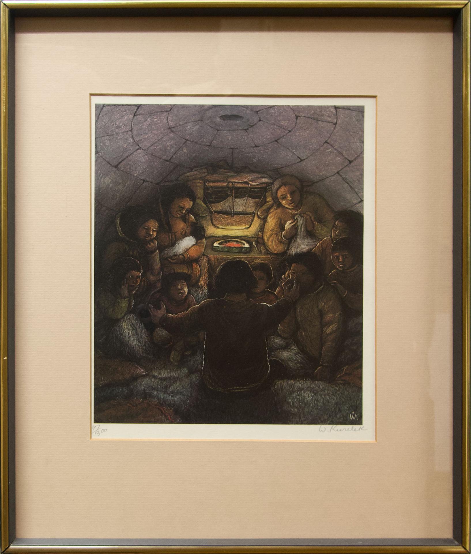 William Kurelek (1927-1977) - Story Telling