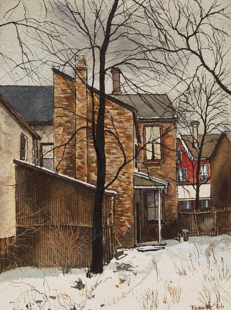 Albert Jacques Franck (1899-1973) - Behind Denison Avenue
