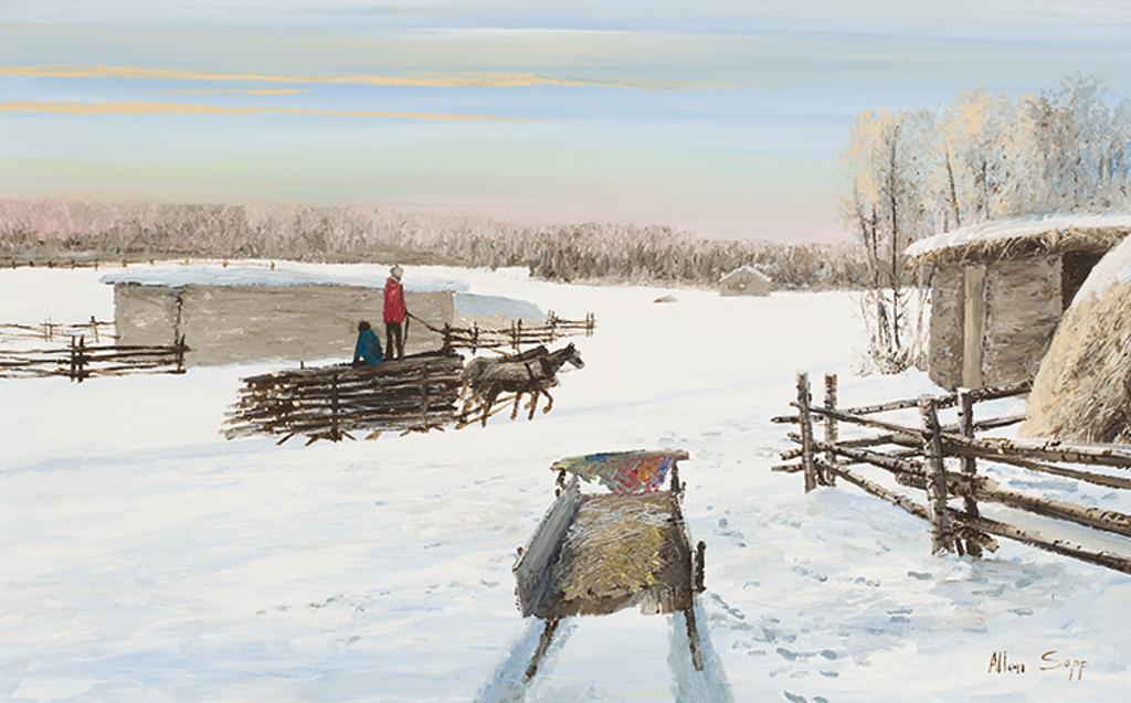 Allen Fredrick Sapp (1929-2015) - Nicotine and His Brother Passing By